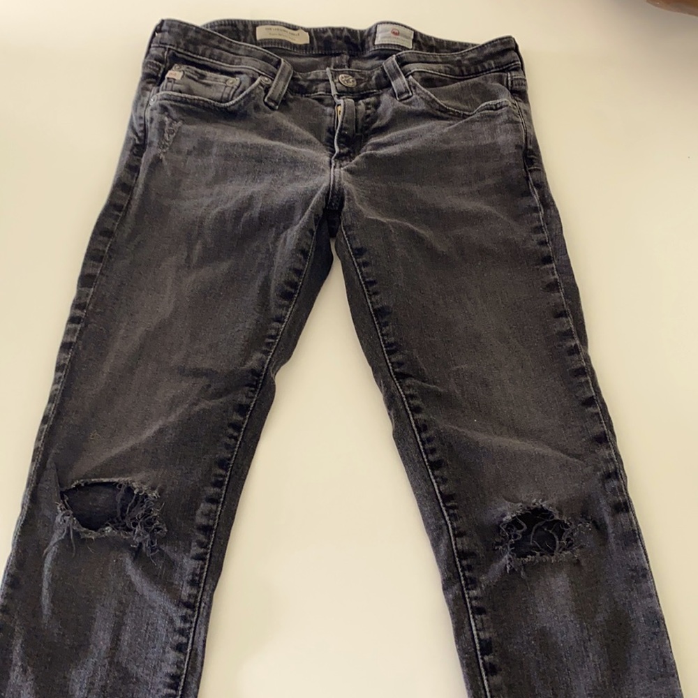 Black AG jeans